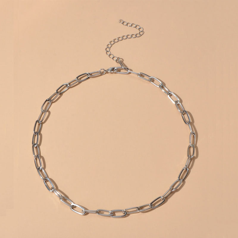 Women's Oval Link Chain Necklace