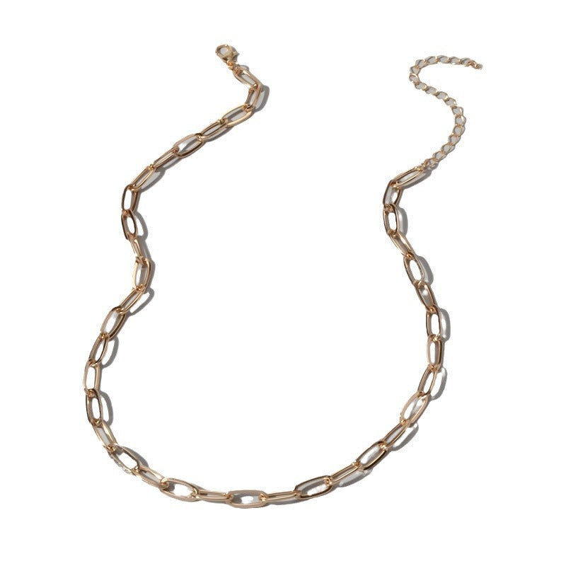 Women's Oval Link Chain Necklace