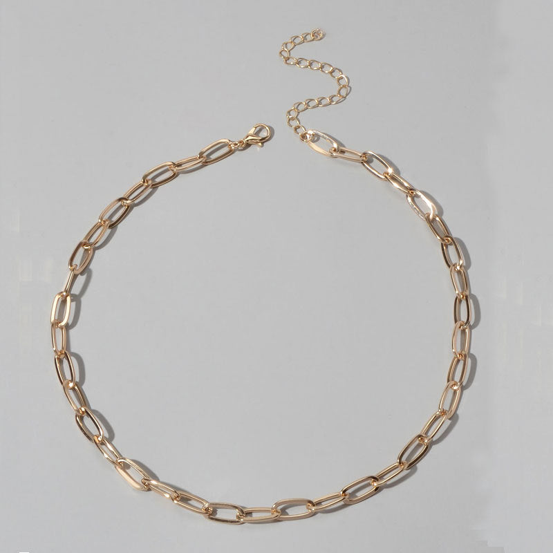 Women's Oval Link Chain Necklace